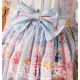 Strawberry Witch Blueberry Skirt with Shoulder Straps